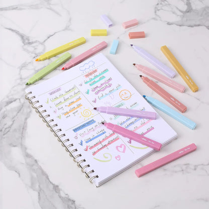 Aesthetic Highlighters, Chisel Tip, 16 Pack