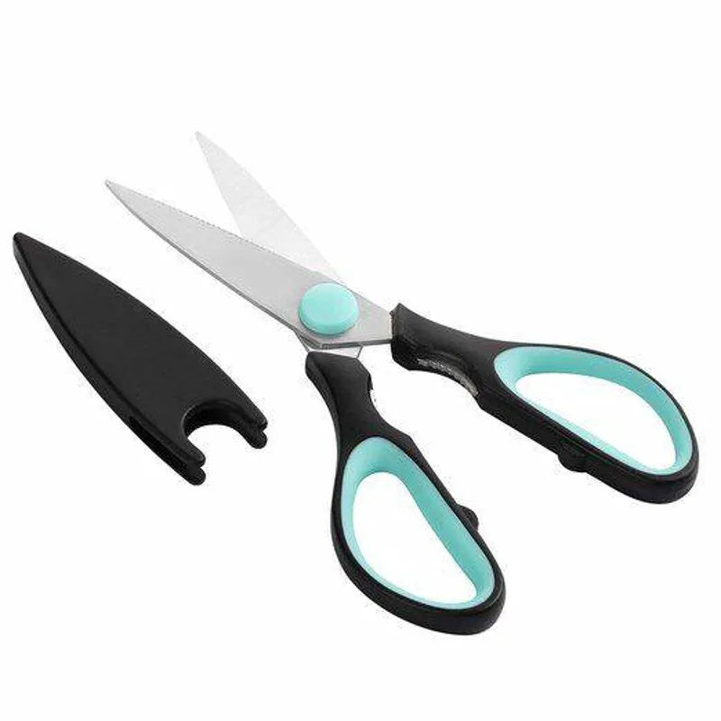 Kitchen Scissors 8 Inch, Stainless Steel Shears, Dishwasher Safe, for Meat and Food Cutting