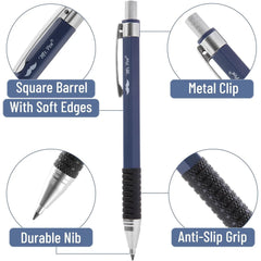 2.0mm Mechanical Pencil Set (5 pcs) with Lead, Eraser & Sharpener