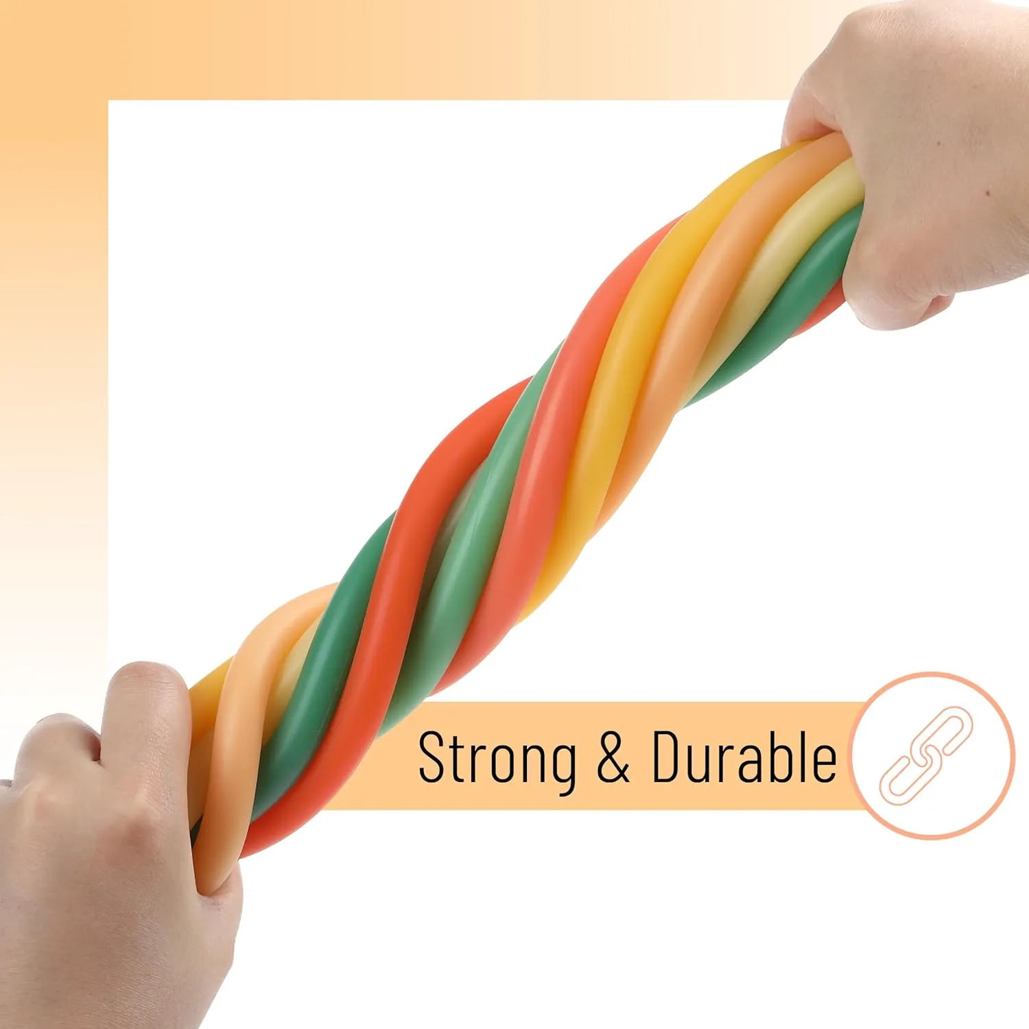 Mr. Pen Monkey Noodle Fidget Toy (9 Pack) - Colorful, Strong & Durable