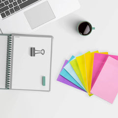 Colorful Large Sticky Notes 3x5 Inch 8 Pads 640 Sheets