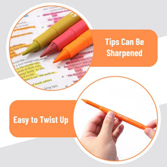 Mr. Pen Gel Highlighters, 8 Pack, Sunshine & Smiles, No Bleed Bible Highlighters & Markers