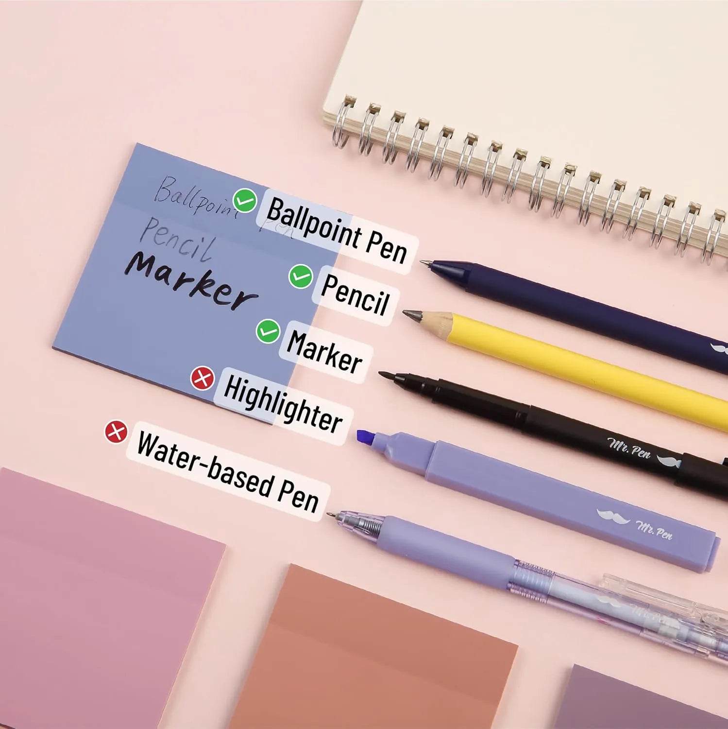 Aesthetic Book Annotation Kit - 38 Pieces with Highlighters, Gel Pens, and Tabs