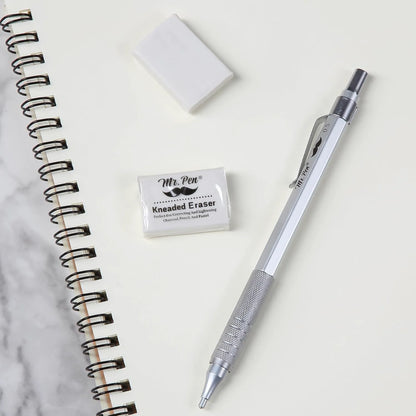 White Kneaded Erasers (12 Pack) - Moldable Art Erasers for Artists