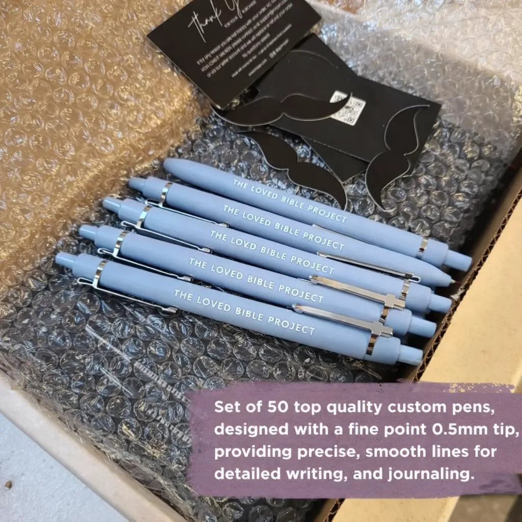 Customizable Retractable Cross Clip Pens - Fine Point 0.5mm Black Ink, Black Barrel