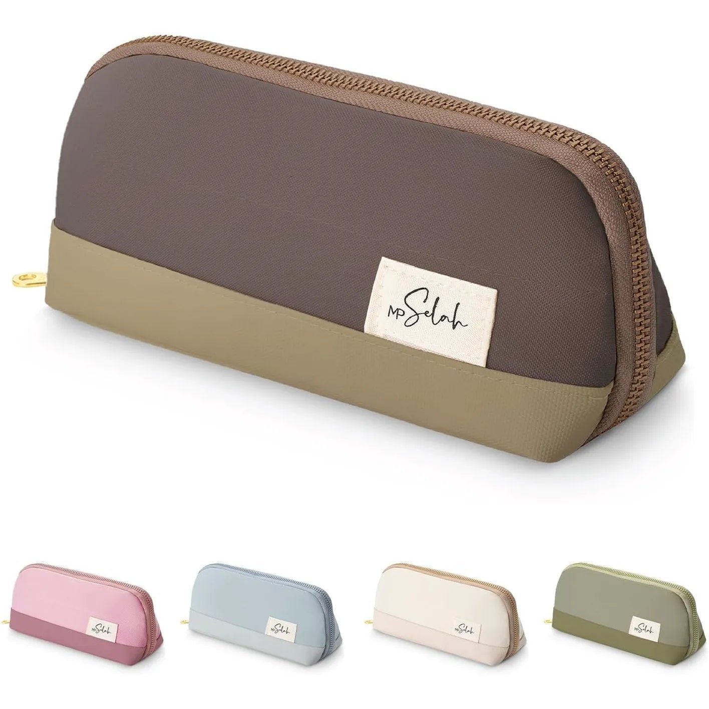 Mr. Pen Pencil Case - Brown Pencil Pouch, Pen Bag, Selah Pen Bag