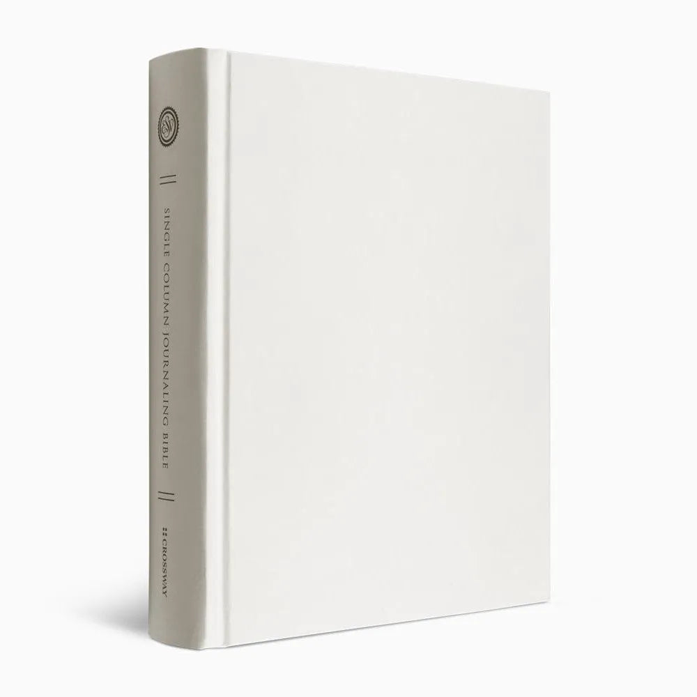 ESV Single Column Journaling Bible, Hardcover with Customizable Cover