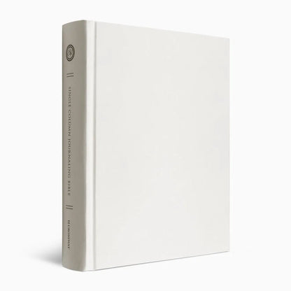 ESV Single Column Journaling Bible, Hardcover with Customizable Cover
