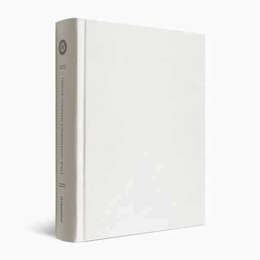 ESV Single Column Journaling Bible, Hardcover with Customizable Cover