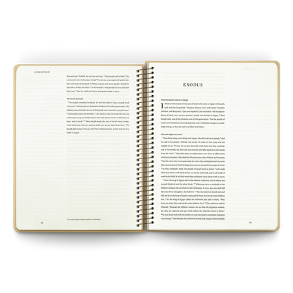 ESV Spiral-Bound Journaling Bible: Pentateuch