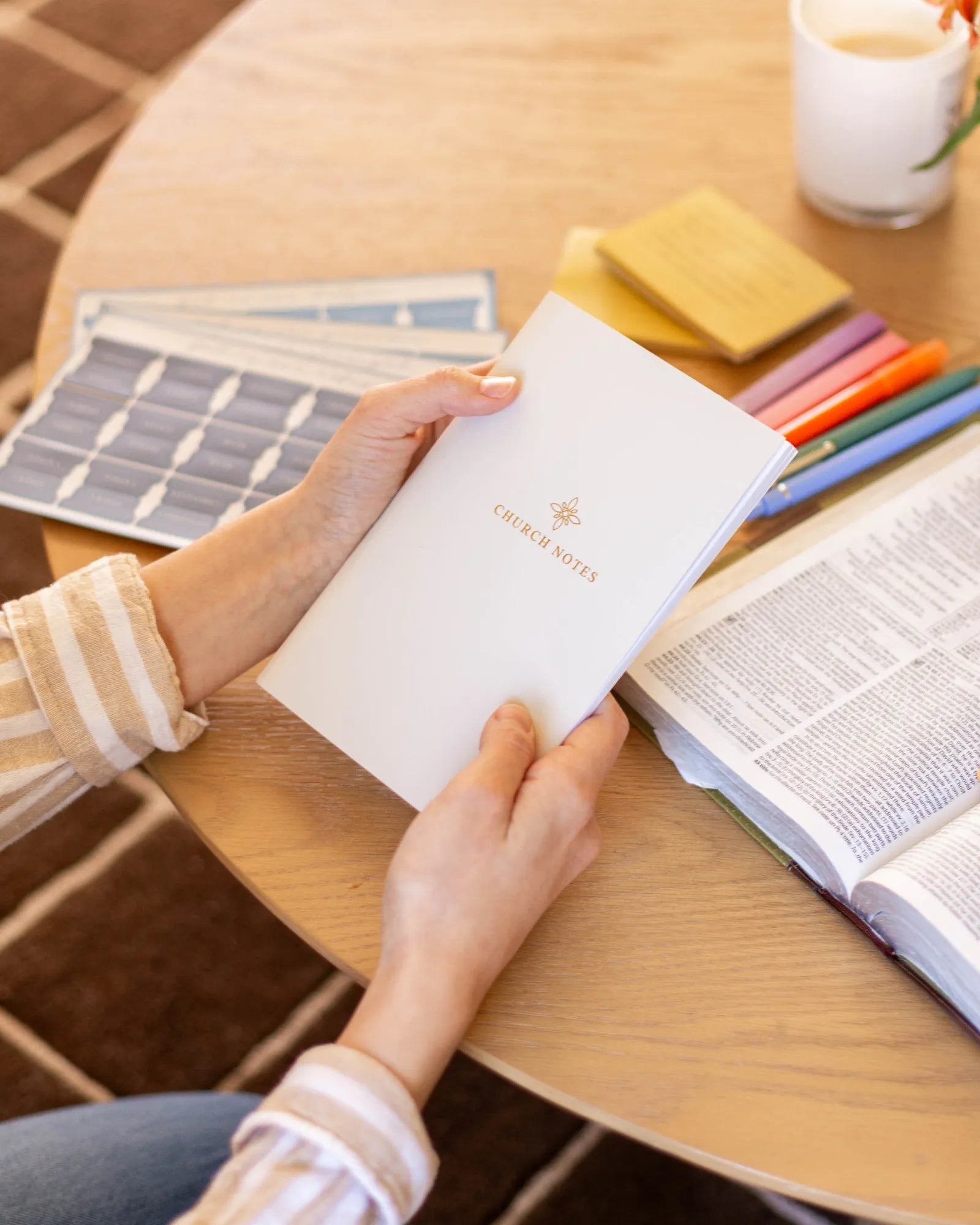 Selah by Mr. Pen - Church Notes Journal with Mini Bible Journaling Kit