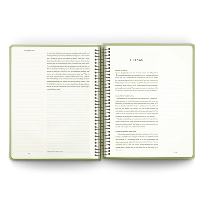 ESV Spiral-Bound Journaling Bible: History Edition