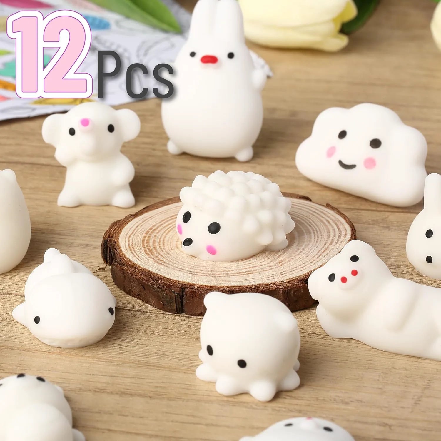 12-Pack Mini Squishy Fidget Toys for Kids