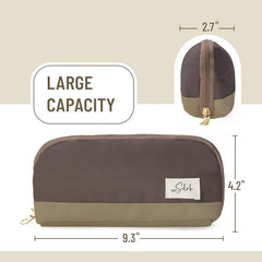 Mr. Pen Pencil Case - Brown Pencil Pouch, Pen Bag, Selah Pen Bag