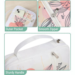 Mr. Pen Bible Cover for Women - Blush Bloom Floral Design, Carrying Case Bag for Girls