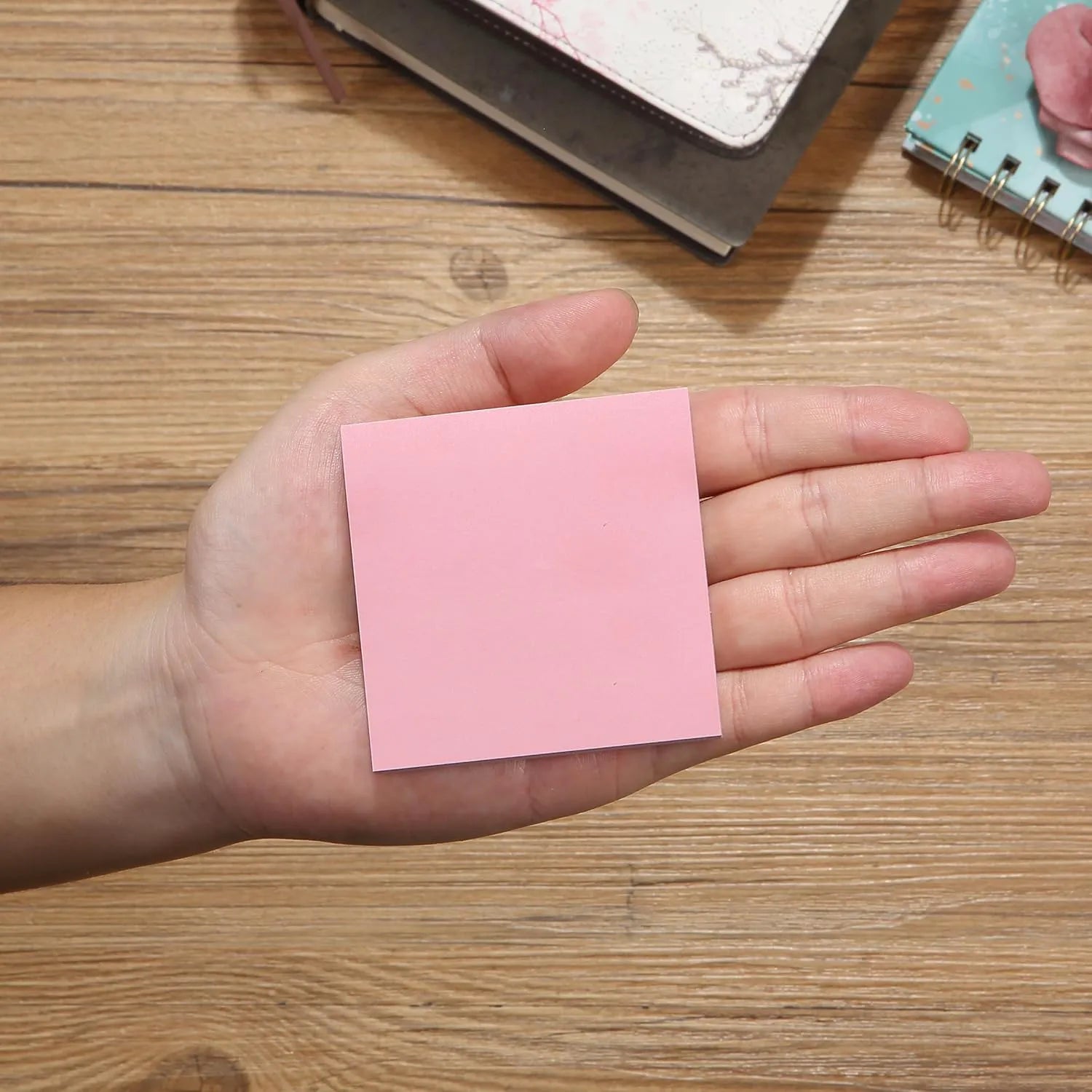 Sunset Sorbet Sticky Notes, 3x3 Inches, 12 Pads (600 Sheets Total)