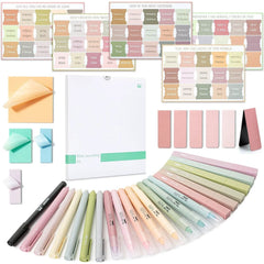Bible Journaling Kit, 31 Pcs — Pens, Highlighters, Tabs, Bookmarks & Sticky Notes, No Bleed Bible Study Set