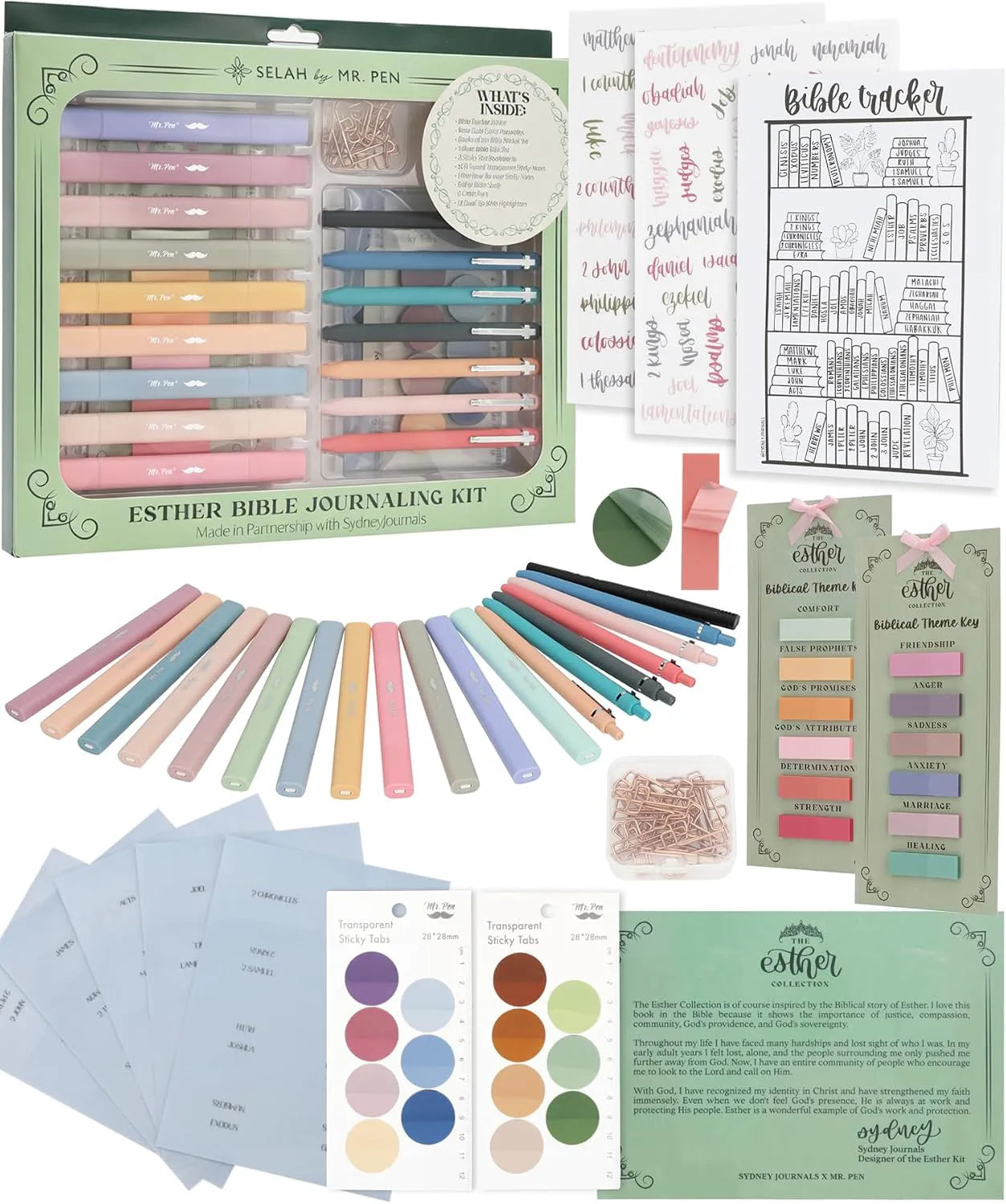 Esther Bible Journaling Kit by SydneyJournals
