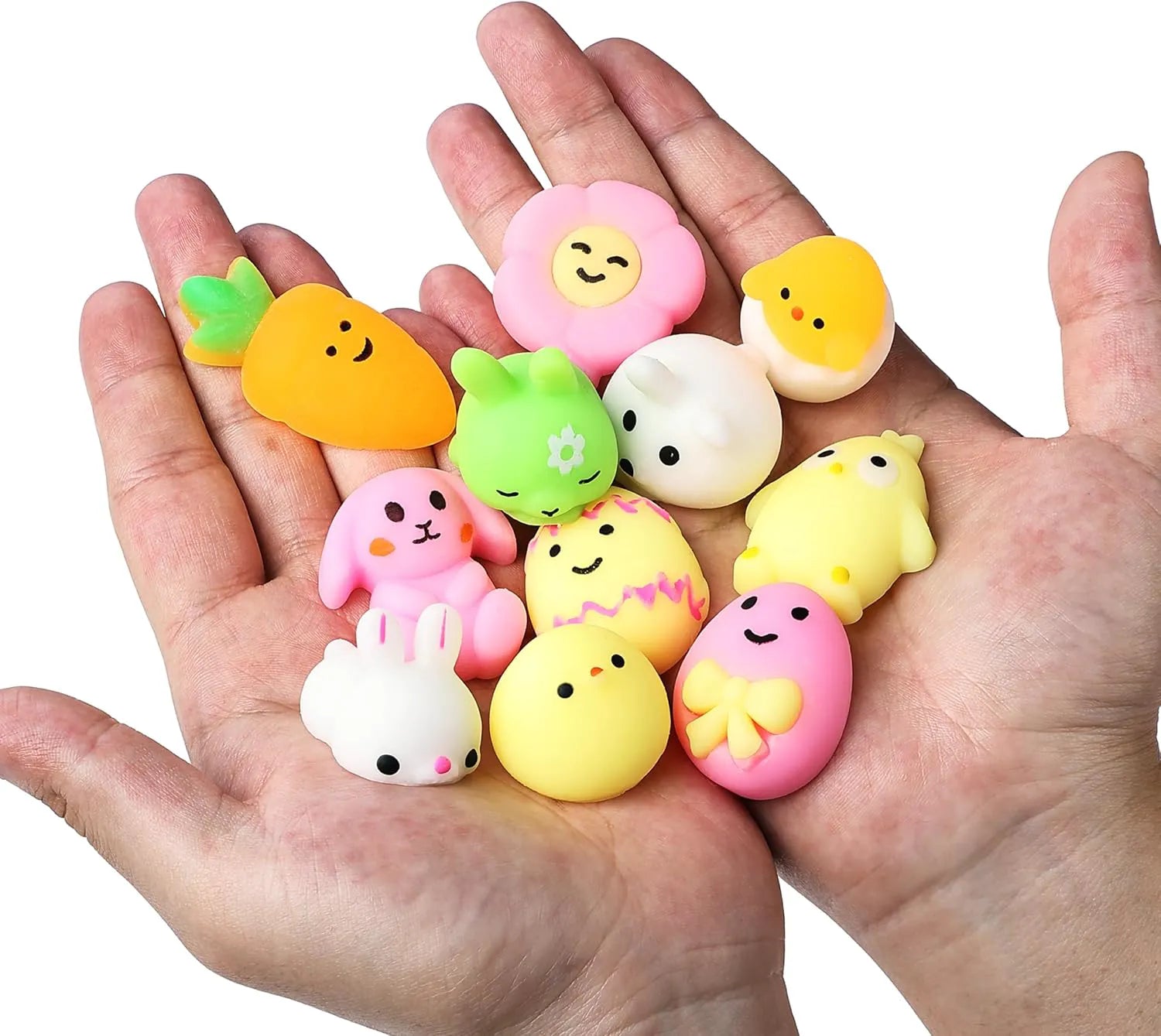Easter Mochi Squishy Toys (12 Pack) - Cute Easter Designs