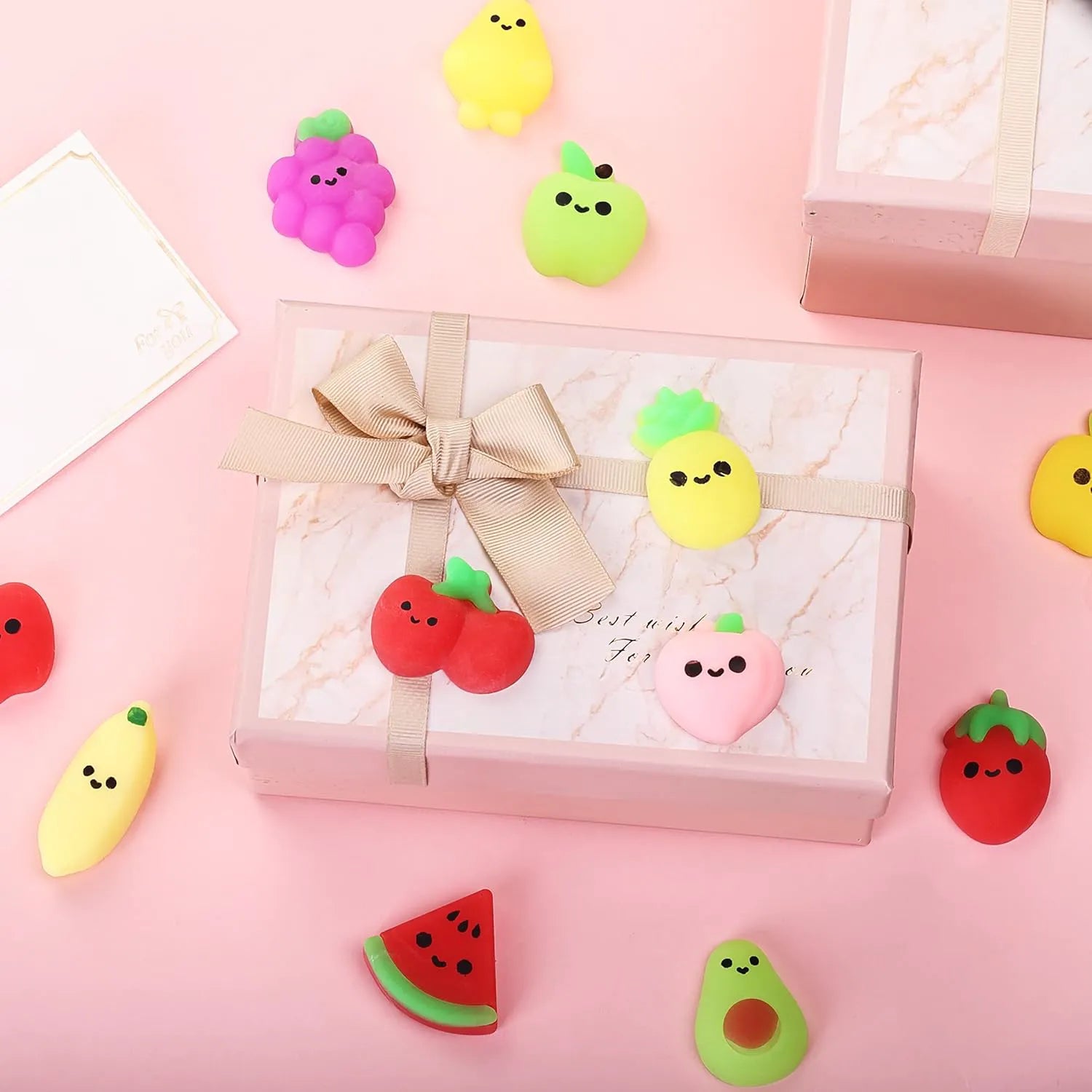 12 Pack Mini Squishy Animals Toys - Perfect Party Favors