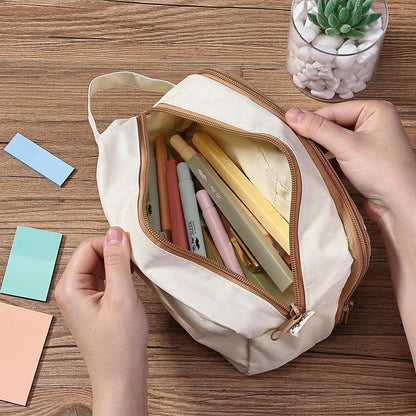 Bible Journaling Kit with No-Bleed Highlighters, Pens, Tabs, Prayer Cards, Sticky Notes, and Pencil Case