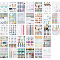 Christian & Bible Journaling Stickers - 31 Sheets, 1034 Pieces