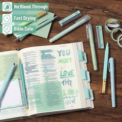 Mr. Pen Bible Journaling Kit for Women - Forest Mist Theme, Bible Study Supplies, Easter Gift