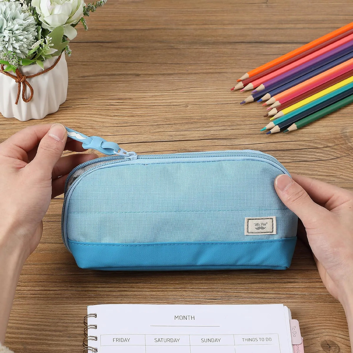 Pencil Case, Pencil Pouch, Pencil Bag, Pen Case, Pen Pouch, Pen Bag, School Pencil Case, College Pencil Case