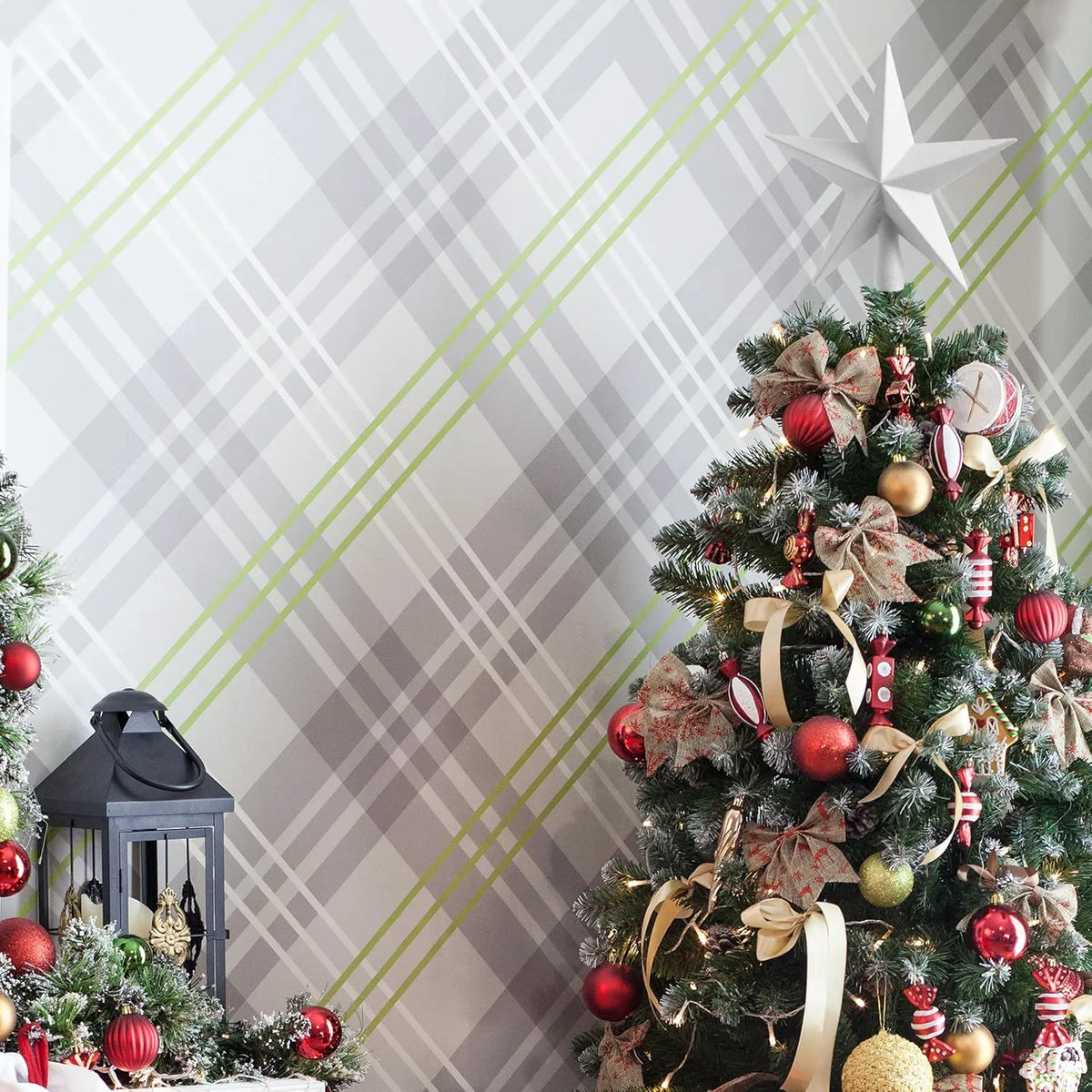 Mr. Pen Glitter Star Tree Topper, 8-Inch, White Star Christmas Tree Topper
