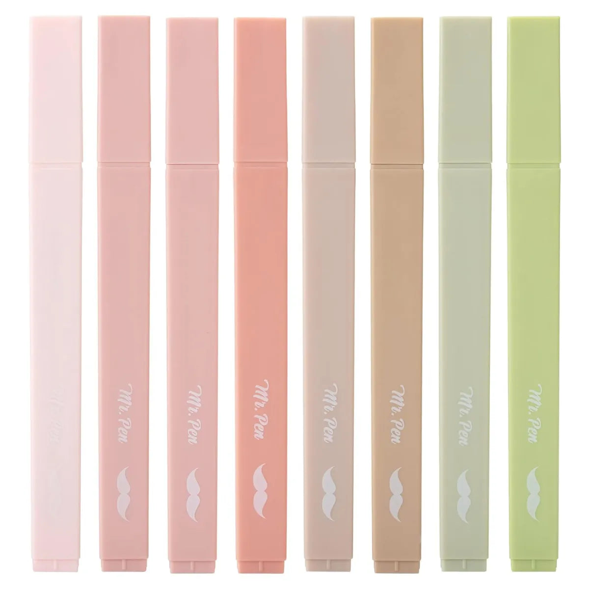 Aesthetic Highlighters, Chisel Tip, 16 Pack