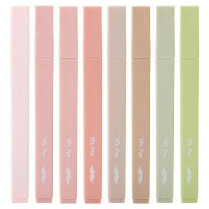 Aesthetic Highlighters, 16 Pack, Assorted Colors, No-Bleed Ink, Chisel Tip, Cute Bible-Safe Study Supplies