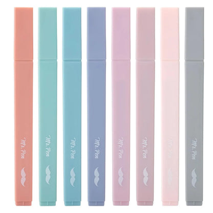Aesthetic Highlighters, 16 Pack, Assorted Colors, No-Bleed Ink, Chisel Tip, Cute Bible-Safe Study Supplies
