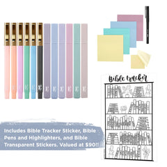 NLT Hosanna Revival Note-Taking Bible Kit: Versailles, Marlo, Shiloh & Cordova Themes