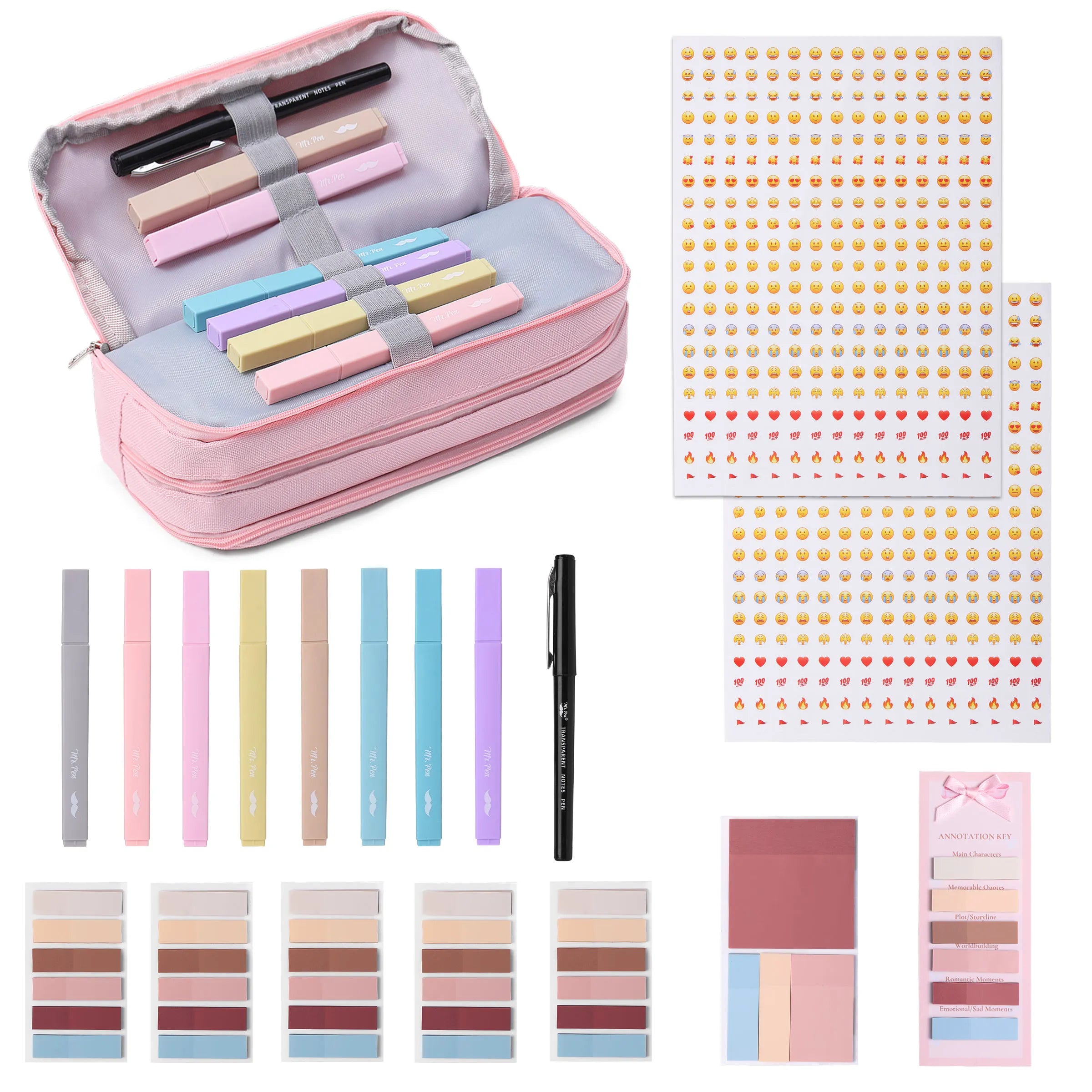Mr. Pen Annotation Essentials Kit for Book Lovers