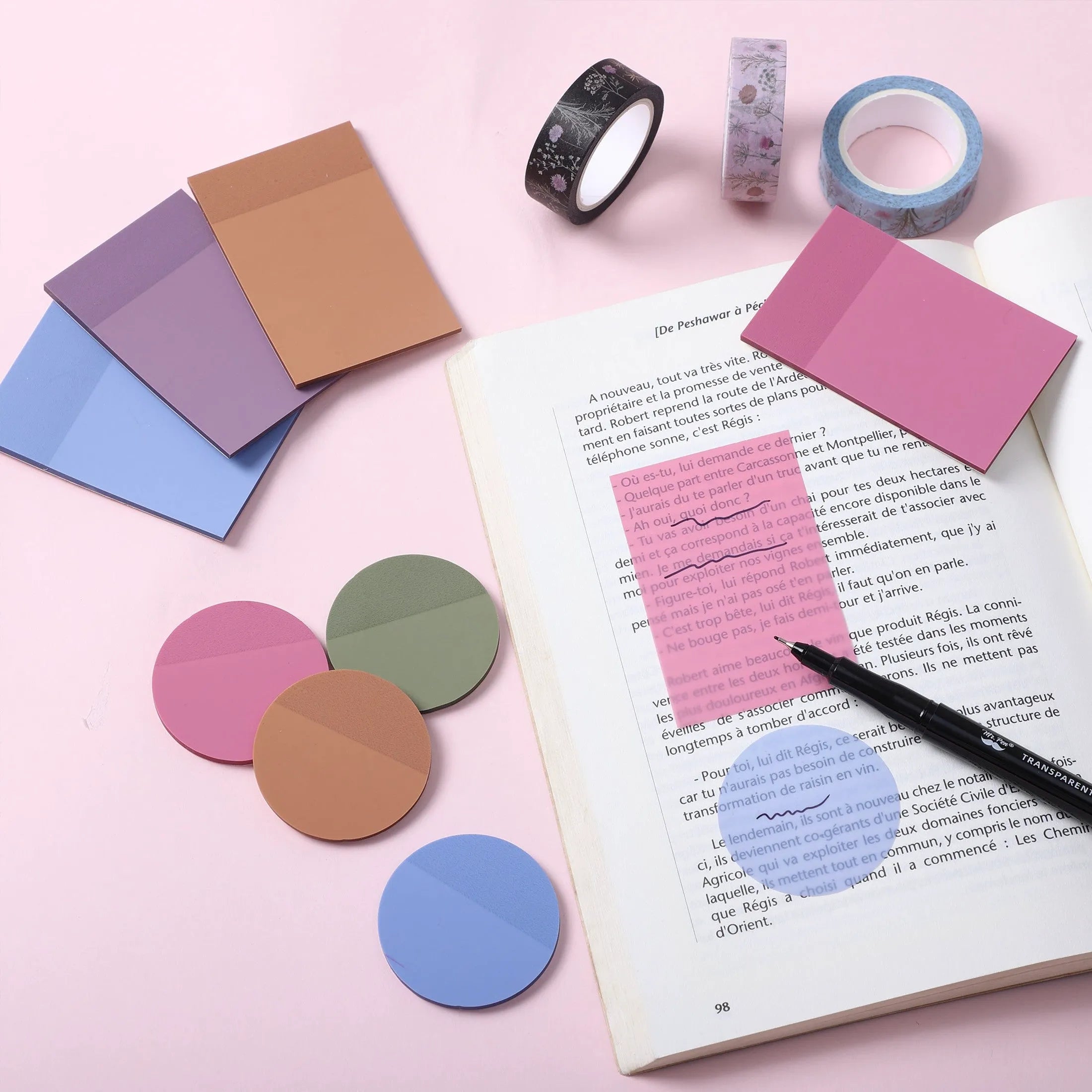 Mr. Pen Bloom in the Bible Journaling Kit – Complete Gift Set with Highlighters, Pens, Stickers, Tabs & More