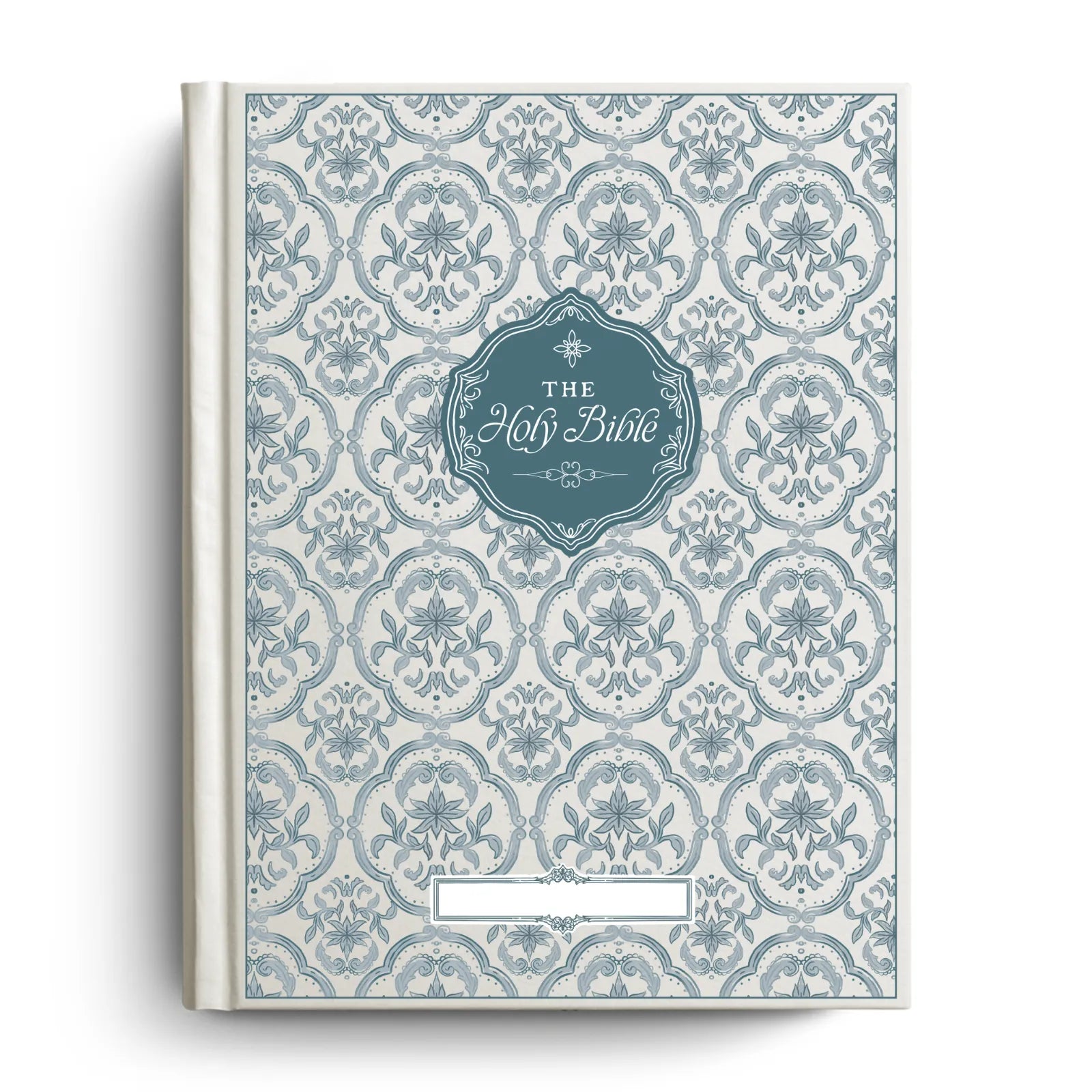 Custom French Chateau Notetaking Bible with Name Plate