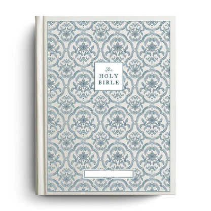 Custom French Chateau Notetaking Bible with Name Plate