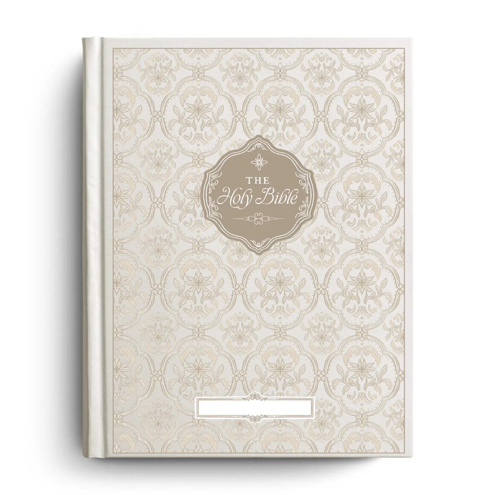 Custom French Chateau Notetaking Bible with Name Plate