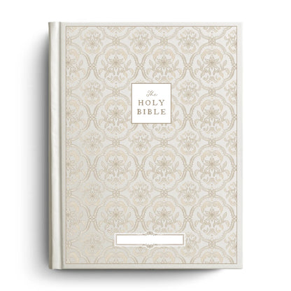 Custom French Chateau Notetaking Bible with Name Plate