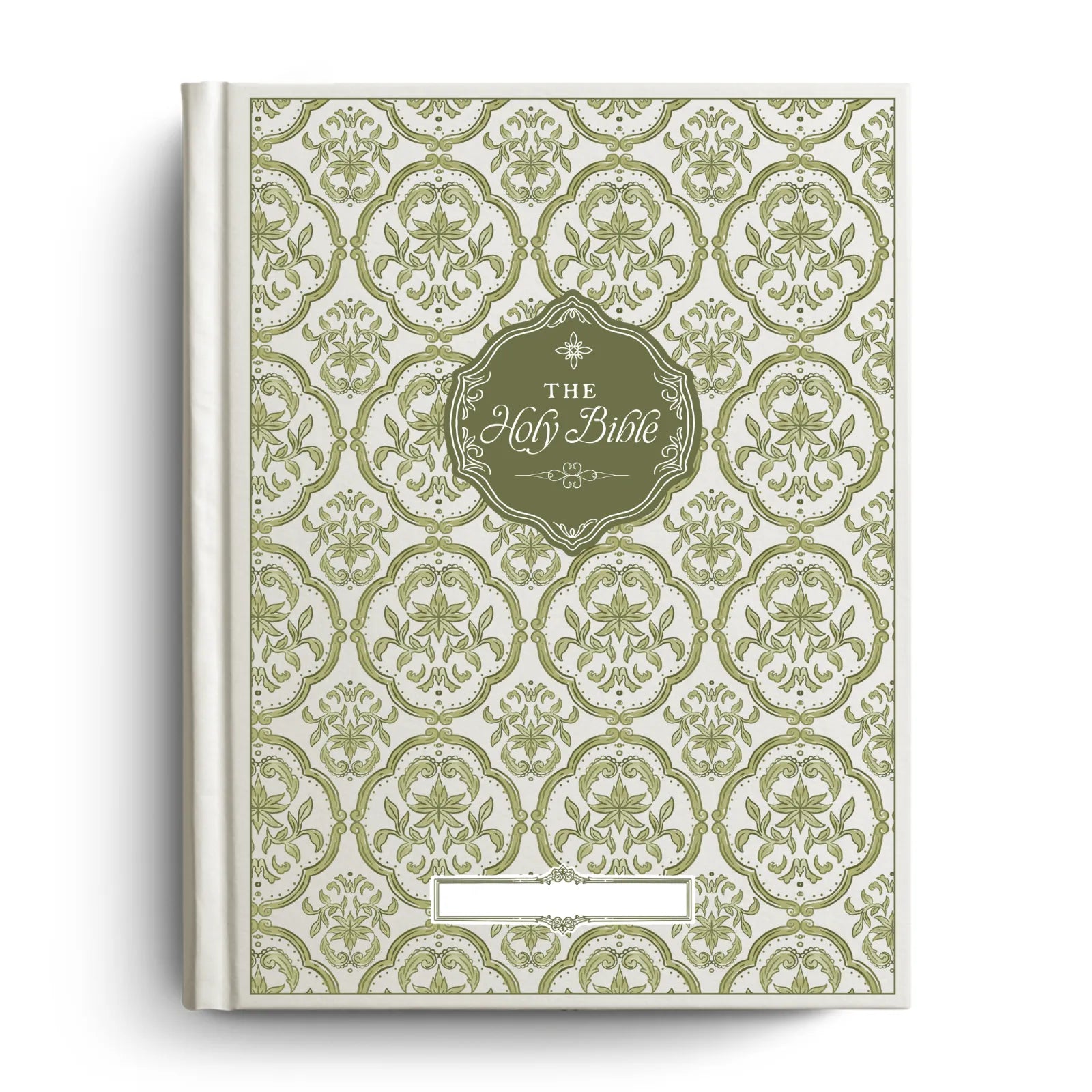 Custom French Chateau Notetaking Bible with Name Plate