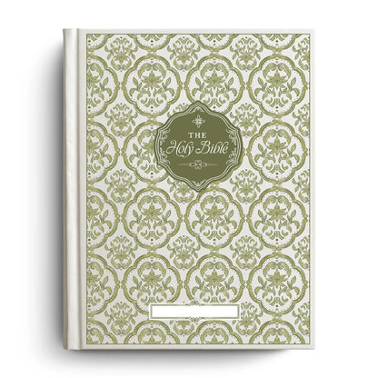 Custom French Chateau Notetaking Bible with Name Plate