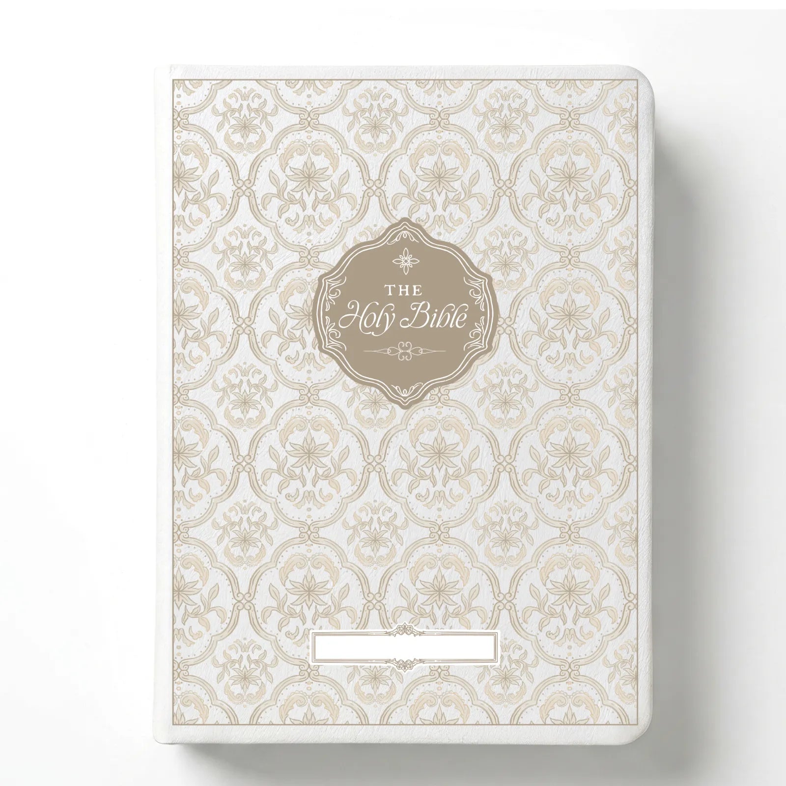 Custom French Chateau Notetaking Bible with Name Plate