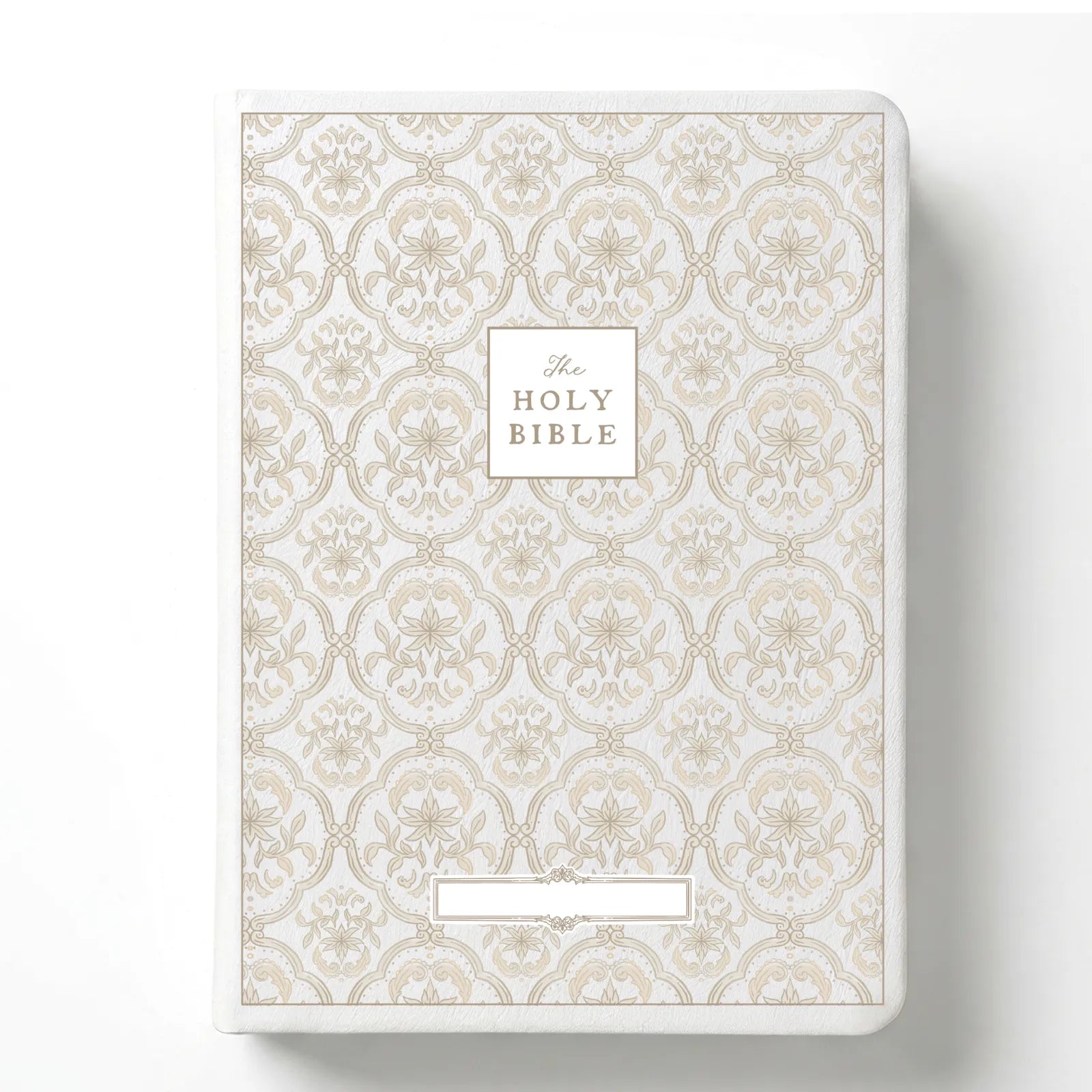 Custom French Chateau Notetaking Bible with Name Plate