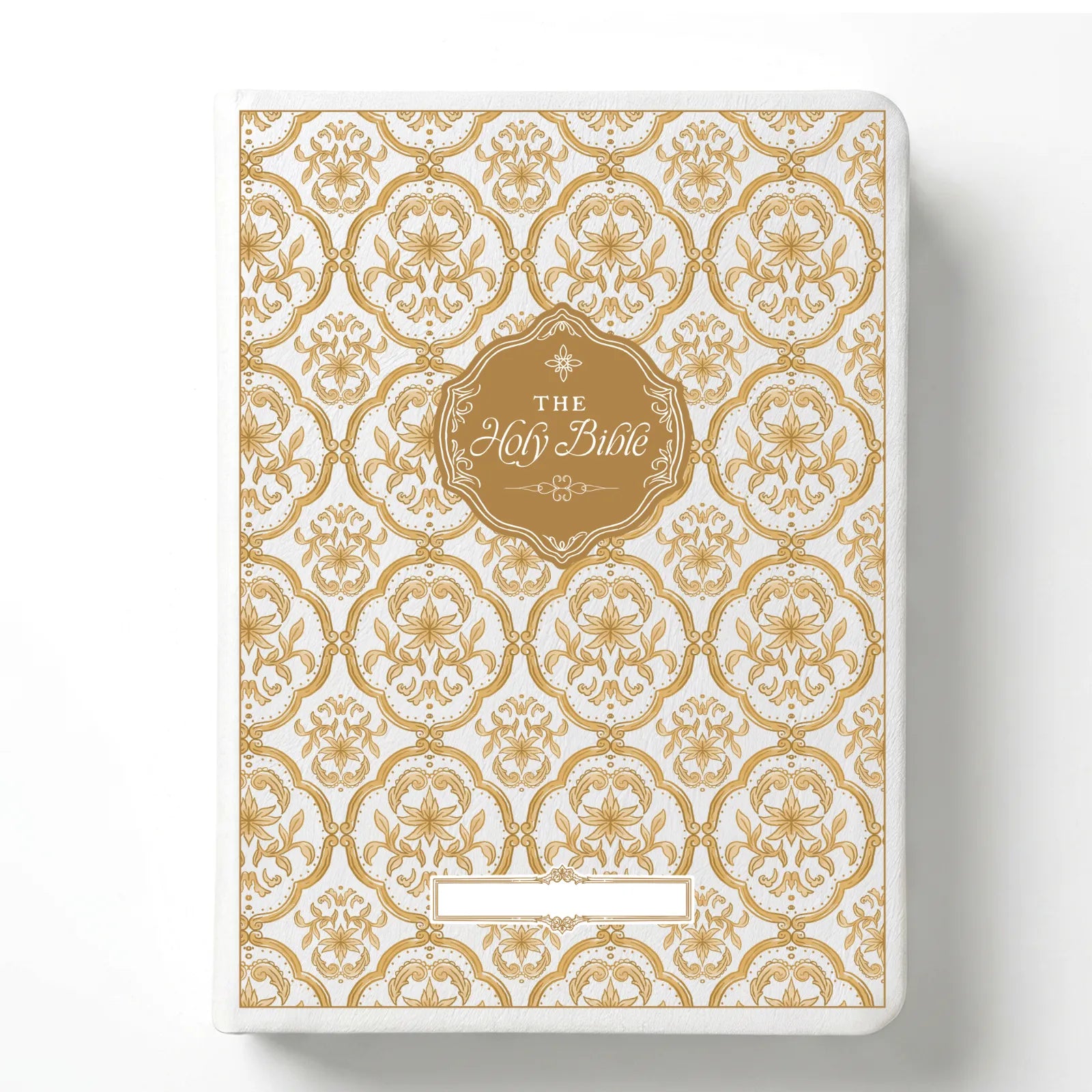 Custom French Chateau Notetaking Bible with Name Plate