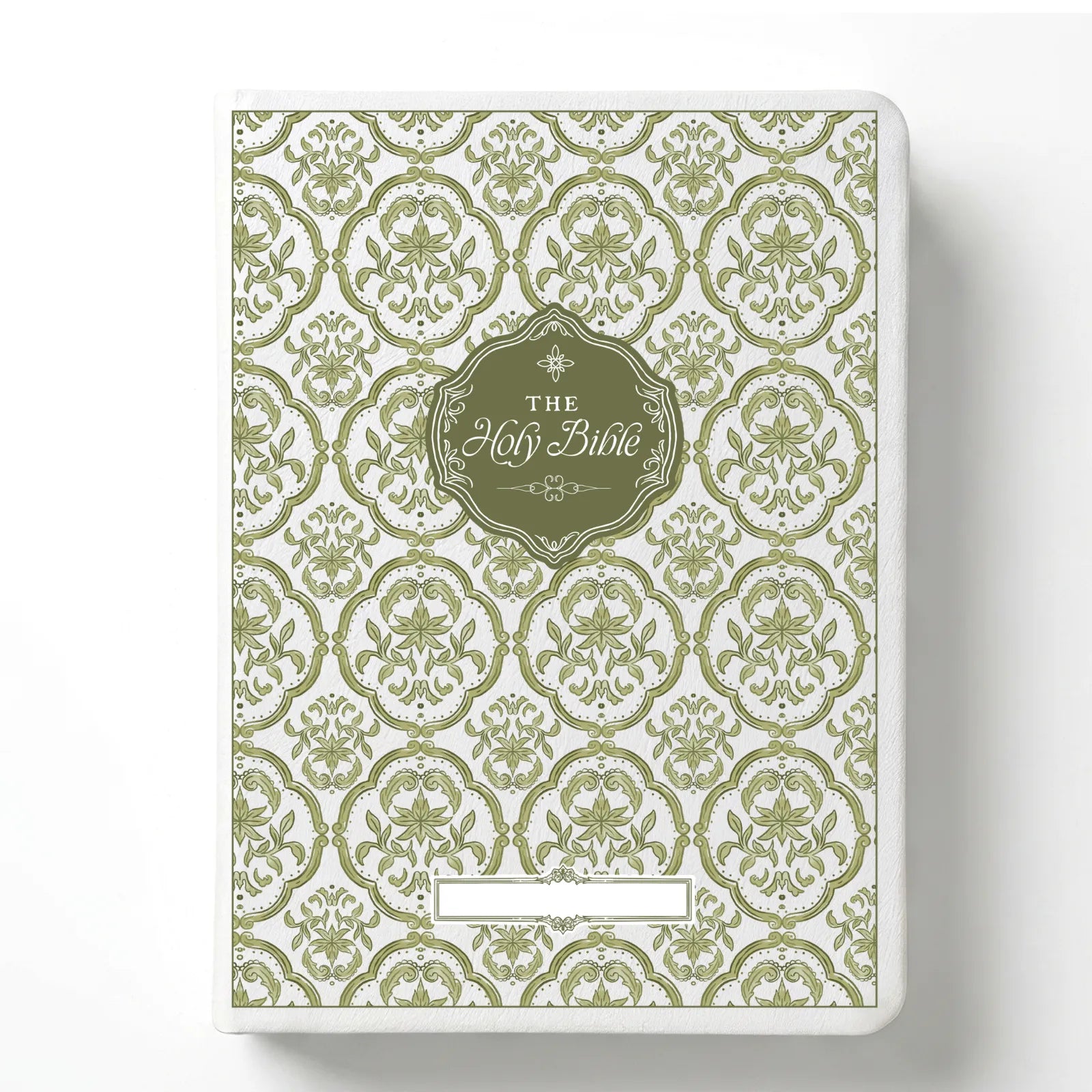 Custom French Chateau Notetaking Bible with Name Plate
