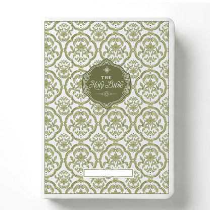 Custom French Chateau Notetaking Bible with Name Plate