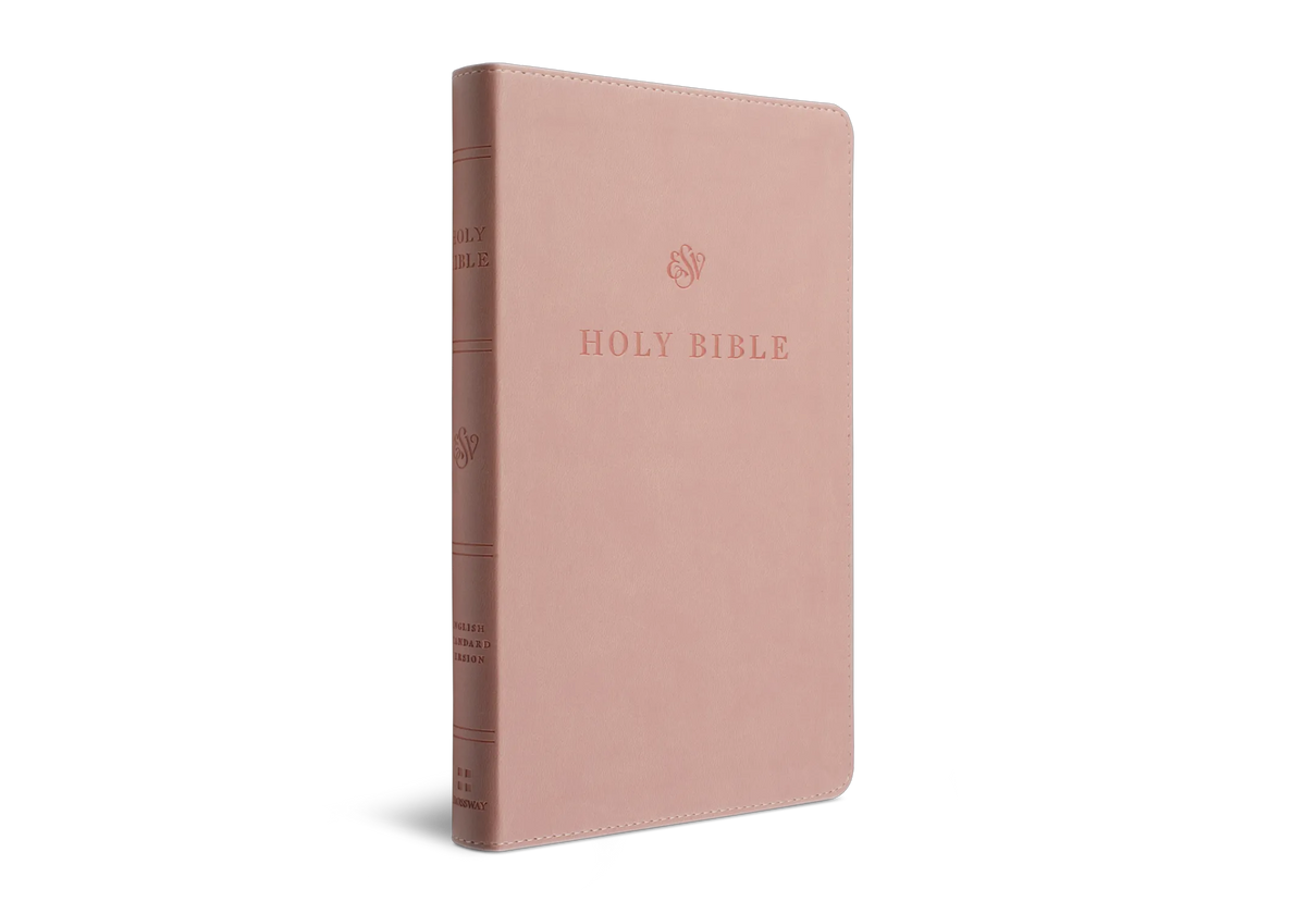 ESV Premium Church Bible, TruTone, Blush Rose