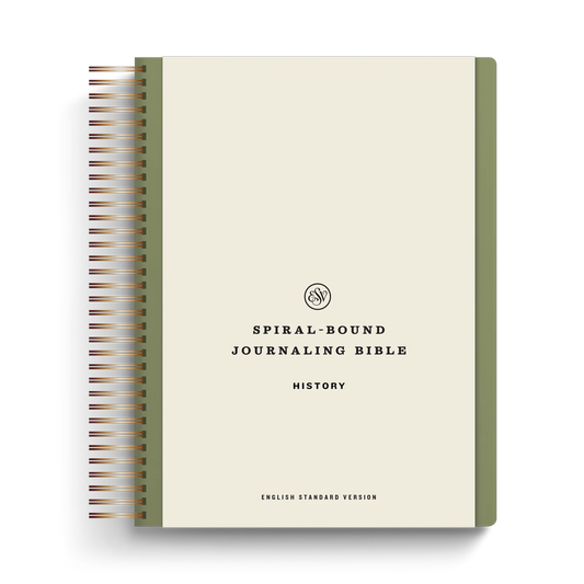 ESV Spiral-Bound Journaling Bible: History Edition
