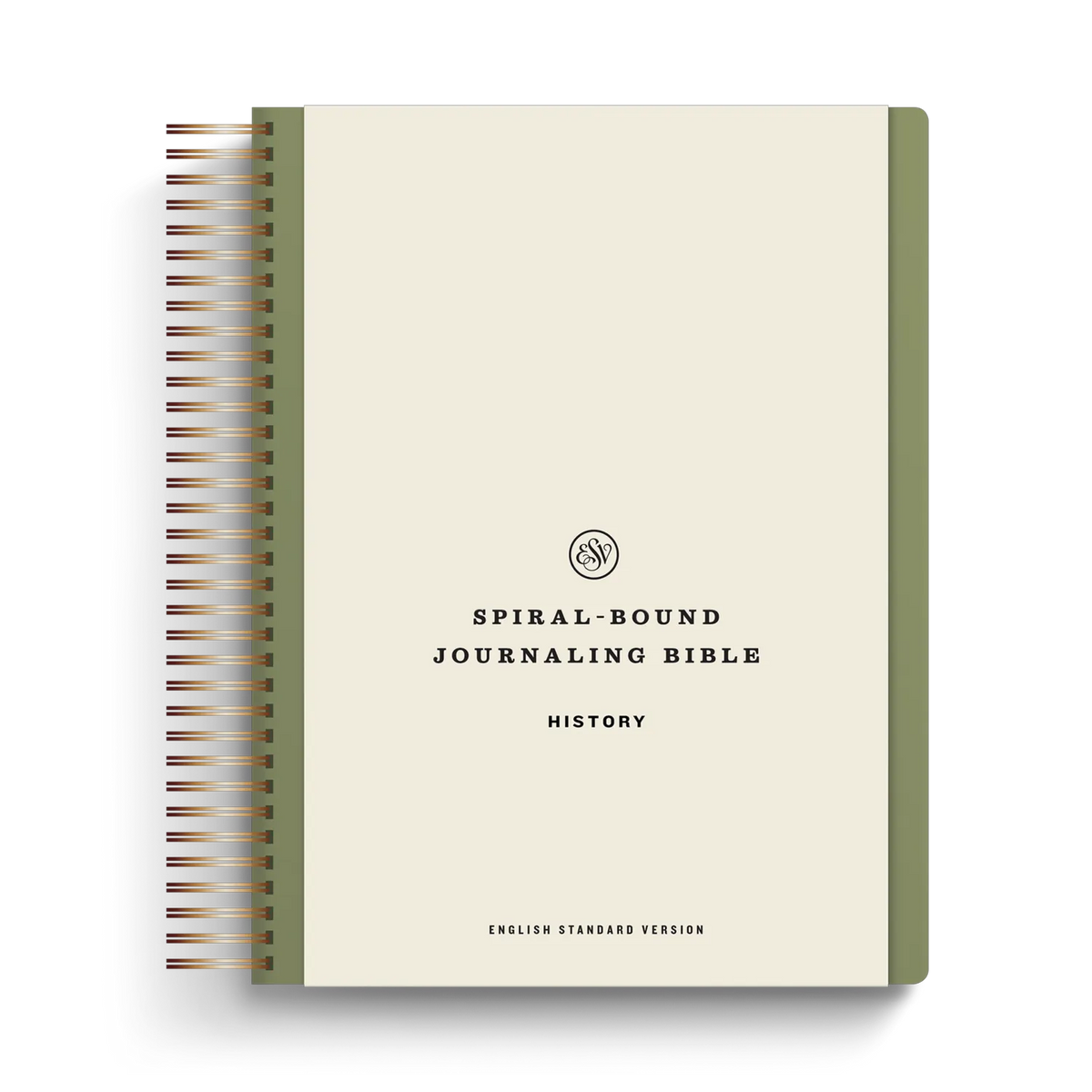 ESV Spiral-Bound Journaling Bible: History Edition