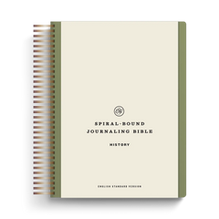 ESV Spiral-Bound Journaling Bible: History Edition